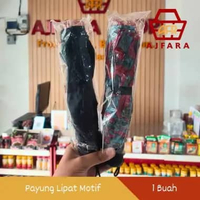 Payung Lipat Motif/Payung Transparan Kuat Pelindung Hujan Lipat Motif