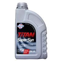 FUCHS TITAN SuperSyn 5W50 福斯 合成機油【APP下單最高22%點數回饋】