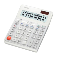【CASIO 卡西歐】3°度人體工學計算機(DE-12E-WE)