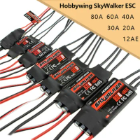 Hobbywing Skywalker 12A 40A 50A 60A 15A 20A 30A ESC Speed Controller With UBEC For RC Airplanes Helicopter