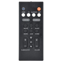 1 PCS Remote Control Replacement ATS-2090 For NEW Speaker Remote Control For Yamaha YAS-209 YAS-109 For ECHO Wall Audio