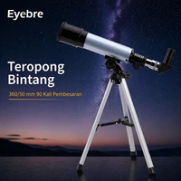 Eyebre Teropong Bintang Astronomical Telescope 90X 360/50mm Silver
