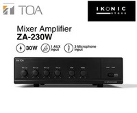 IKONIC TOA ZA 230 Power Amplifier Mixer Ampli TOA 30 Watt Original 100% Garansi Resmi PACKING EXTRA
