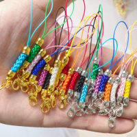 10/20pcs Keyring Rope With Jump Ring Lanyard Lariat Strap Cord For DIY KeyChain Pendant Phone Lanyard Crafts Jewelry Supplies