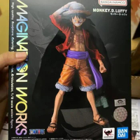 IW Bandai One Piece Imagination Works Series Monkey D Luffy Figure The Island Of Ghosts Collectible Action Figurines