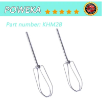 Stainless Sreel Mixing Rod for Khm2b W10490648 KHM926 Hand Mixer Beaters Dropship