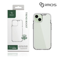 iMos iPhone 15 Plus 6.7吋 Ｍ系列 軍規認證雙料防震保護殼(透明)