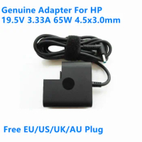 Genuine 19.5V 3.33A 65W TPN-LA05 TPN-CA05 Power Supply AC Adapter For HP 854117-850 853605-002 ENVY 17 STREAM 14 Laptop Charger
