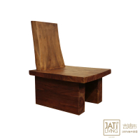 【吉迪市柚木家具】原木造型單人椅 SNLI001C(沙發椅 椅子 木沙發 客廳組 簡約)