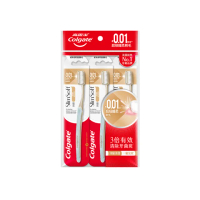 【Colgate 高露潔】纖柔金炫牙刷3入(超軟毛/深層清潔)