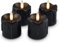 Rhytsing 6 Rechargeable Flameless Votive Candles with Timer for Home Decor Led Faux Battery Operated