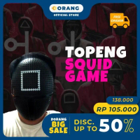 Topeng Squid Game Halloween Pasti Ori