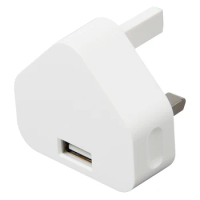 UK Plug Charger Single USB Wall Charger Travel Fast Charging Adapter for iPhone XS Mas X 8 Samsung S8 Xiaomi Tablet 300pcs/lot