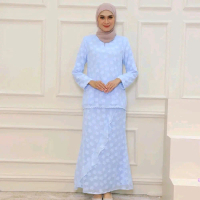 BAJU KURUNG Kedah (chiffon) New arrival