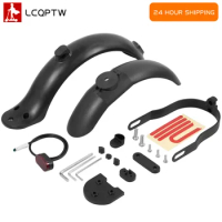 Modificted Fender for Xiaomi M365 Pro 1S Heighten Pad Taillight Support Bracket Rubber Cap Electric Scooter Rear Wheel Kits