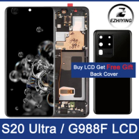 6.9" High Quality Screen For SAMSUNG Galaxy S20 Ultra LCD G988 G988F Touch Digitizer Assembly For S20 Ultra 5G G988B/DS Display