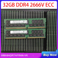1 PCS Server Memory For SK Hynix RAM 32G 32GB DDR4 2666V ECC HMA84GR7AFR4N-VK