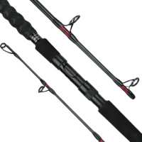 Mavllos Recks Superhard Jigging Rod,Lure 80-250g 30-50Lb Portable Tuna Spinning Rod For Boat Fishing Trout Rod