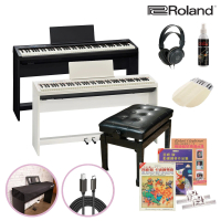 【ROLAND 樂蘭】FP-30X 88鍵 數位鋼琴豪華套裝組 配演奏型升降琴椅(贈/設定諮詢/耳機/保養組/防塵罩)