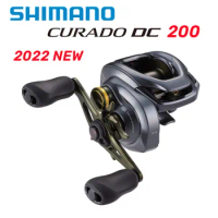 2022 Original SHIMANO CURADO DC 200 HG 201HG 200XG 201XG Baitcast Fishing Reel