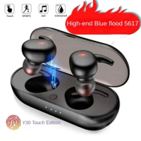 Y30 TWS Bluetooth Earbuds Earphones Wireless headphones Touch Control Sports Earbuds Microphone Music