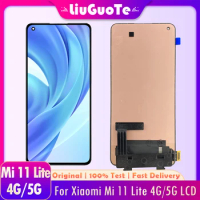 6.55" Original LCD For Xiaomi Mi 11 Lite M2101K9AG LCD Touch Screen Digitizer Assembly For Xiaomi Mi 11 Lite 5G LCD Replacement