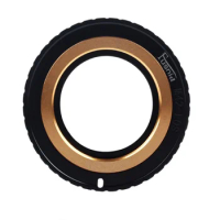 High Quality M42-EOS Adapter Ring Copper Electronic Chip AF Confirm Manual Focus Accuracy Flexible for Canon 100D 1000D 1100D