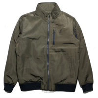 KANGOL 外套 飛行外套 軍綠 立領 長袖 秋冬服飾 男 6955146012