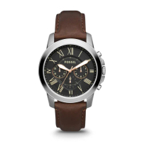 【FOSSIL】經典質感三眼皮帶腕錶實體門市同步服務(FS4813IE)