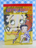 【震撼精品百貨】Betty Boop_貝蒂~便條本-黃國旗