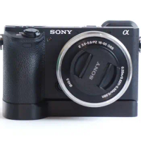 For Sony A6500 Camera Base Plate Handmade Wooden Wood Ebony Handle Grip Holder