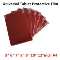 For Universal 5.0 6.0 7.0 8.0 9.0 10 12 inch A4 Car GPS General Toughened Protective Film Clear Soft Tablet PC Screen Protector