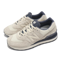 【NEW BALANCE】休閒鞋 574 Legacy 男鞋 女鞋 米白 灰藍 麂皮 復古 NB(U574LGWG-D)