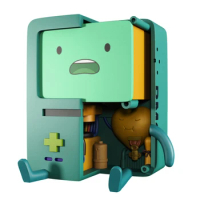 Action Figure 4D Xxray Adventure Time Bmo Pvc Kawaii Ornaments 100% Original Genuine Collection Model Doll Toys Real Shot
