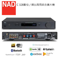 結帳再折⭐英國 NAD C328 數位/類比兩用綜合擴大機