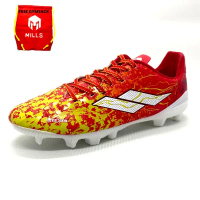 Sepatu Bola MILLS Xyclop Speedfreak Sonic Pack FG JR - RED Boots Sport