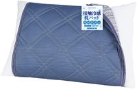 【日本代購】 Home Cocci 冷感 觸感清涼 枕墊 枕罩 涼爽罩 Q-max0.42 涼墊 可洗 吸水速乾 夏季用 清涼感 47×58釐米