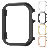 Aluminium Alloy Case for Apple Watch Series 9 8 7 41mm 45mm 49mm Metal Bumper Cases for iWatch 6 5 SE 40mm 44mm Protective Cover