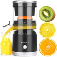 Electric Juicer Rechargeable - Citrus Juicer Machines with USB and Cleaning Brush Portable Juicer for Orange, Lemon, Grapefruit