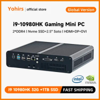 i9 10980HK Gaminig Mini PC I7 Gtx1660 6G Gtx1650 4G Pc Gamer Window11 4k Dp Hd Type-c Wifi Desktop Computer Best Gaming Pc