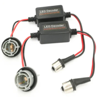 2PCS 1156 Ba15s P21W Canbus Error Free Resistor LED Decoder Warning Error Canceller For LED Turn Signal Bulb(6.8)