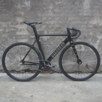 52/55/58CM Frame Height Track Bike FA03 Seaboard Fixie Bike Muscle Aluminum Alloy Frame Carbon Conic