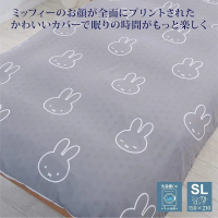ปลอกหมอน Nishikawa Miffy ลายดอกไม้ รุ่นออริจินัล 65X45cm ซักได้ Bruna DB3619 สีแดง SJ03180008 จัดส่ง