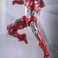 Mms696 Action Figure Alternative Mk7 Iron Man Anime Figure Hot Toys Ht D100 Edition Mar 7 Limit Mk7 Boyfrends Collectable Gifts