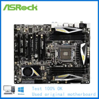 For ASRock X79 Extreme7 Motherboard LGA 2011 V1 Intel X79 Used Desktop Mainboard USB3.0 SATA II PCI-E X16 E5 2670 2680