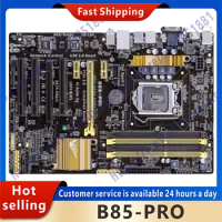 Used B85-PRO desktop motherboard B85 LGA 1150 for Core i7 i5 i3 SATA3 USB3.0 original motherboard