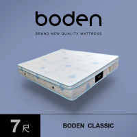 【BODEN】經典 CoolBestⅡ二代涼感纖維三線獨立筒床墊(6×7尺特大雙人)