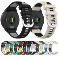 22mm Watch strap for amazfit GTR 4/3/2 amazfit BIP5 AMAZFIT 3 soft silicone watches bands bicolour Wristbands