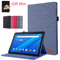 For Lenovo Tab M8 Case PU Leather Stand Cover For Lenovo Tab M8 TB-8505F TB-8505X TB-8505I Tablet Case Funda +Film +Pen