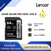 Lexar Professional Silver Pro SDXC UHS-II V60 64GB - Memory SD Card 64 GB